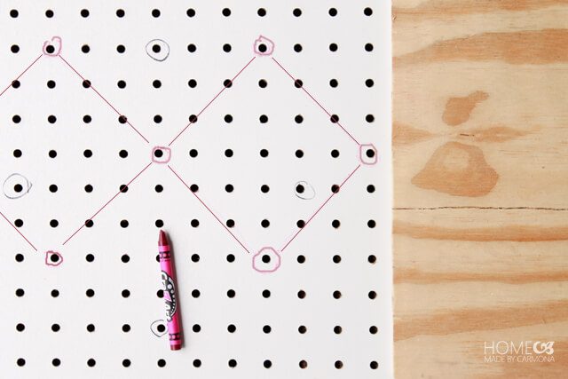 Printable Template For Tool Hanger Pegboard