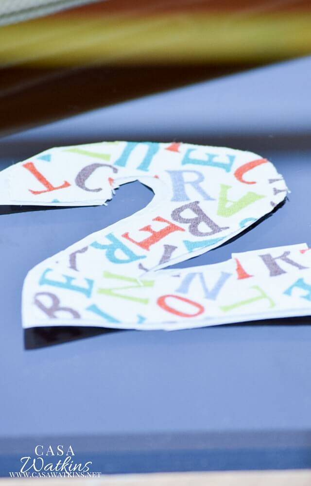 DIYNumberNoSewApplique Home Made By Carmona