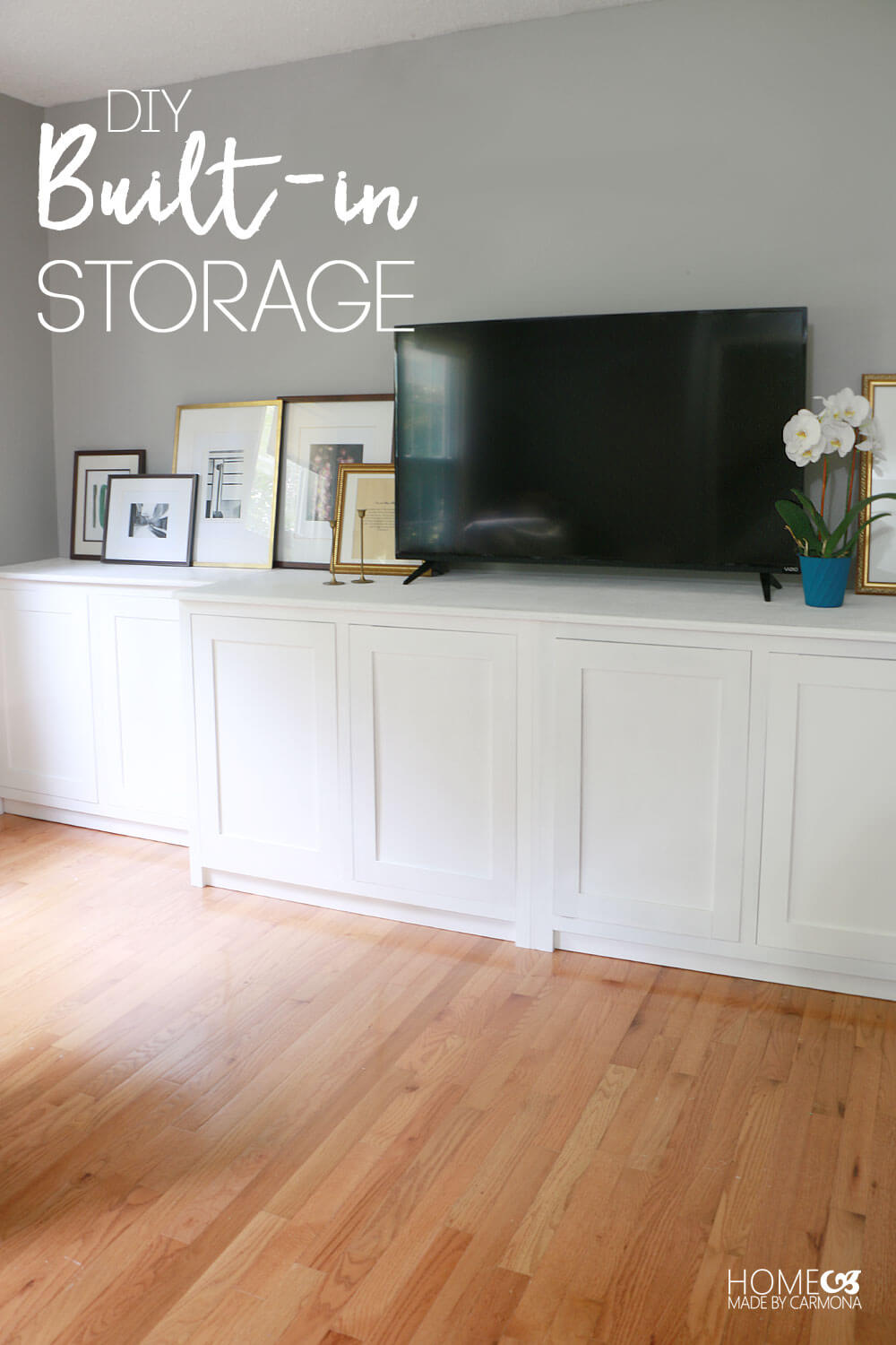 Custom Builtin Storage & Console Home Made By Carmona