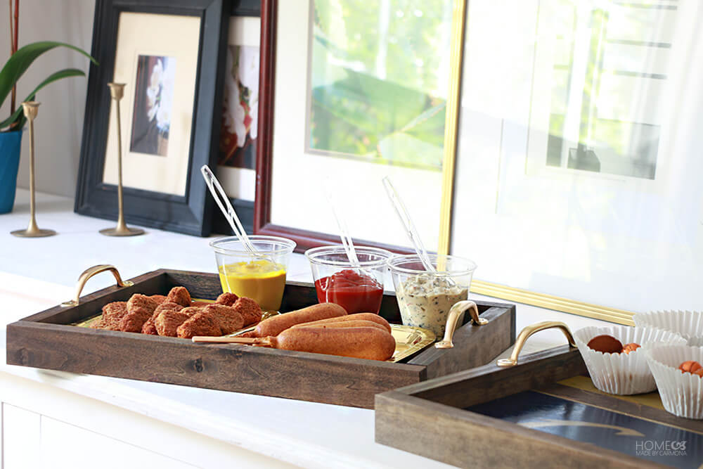 DIY 'Team Colors' Serving Tray Home Made By Carmona