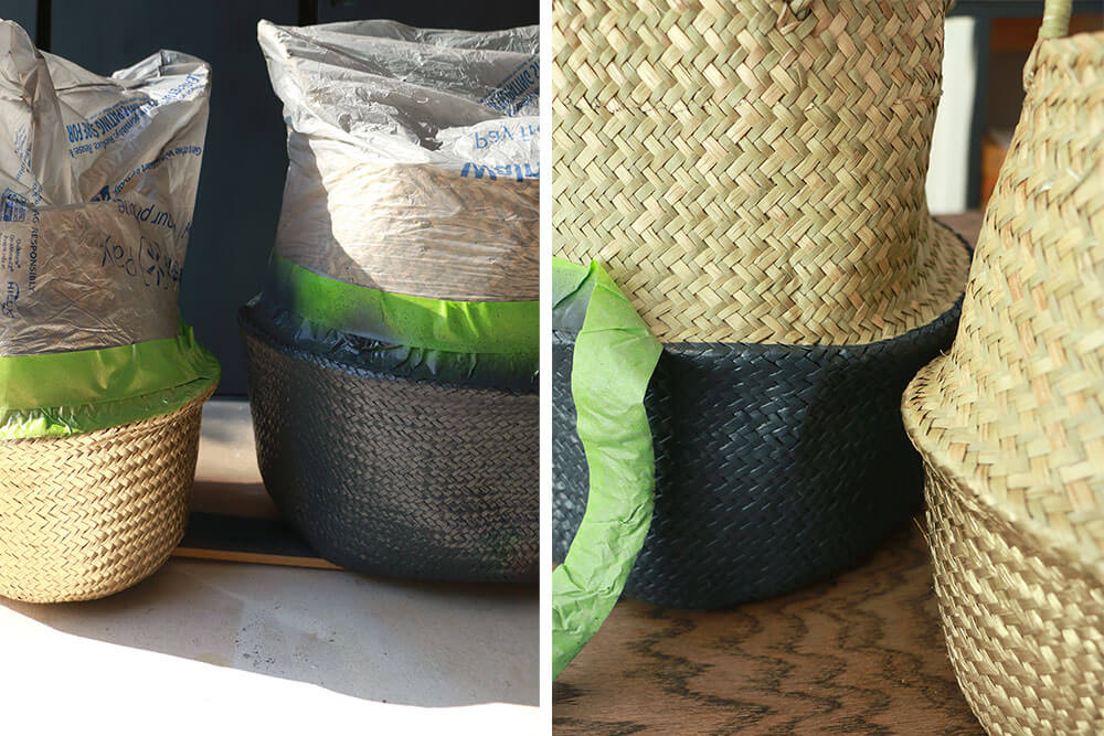 Paintdippedbasket Home Made By Carmona