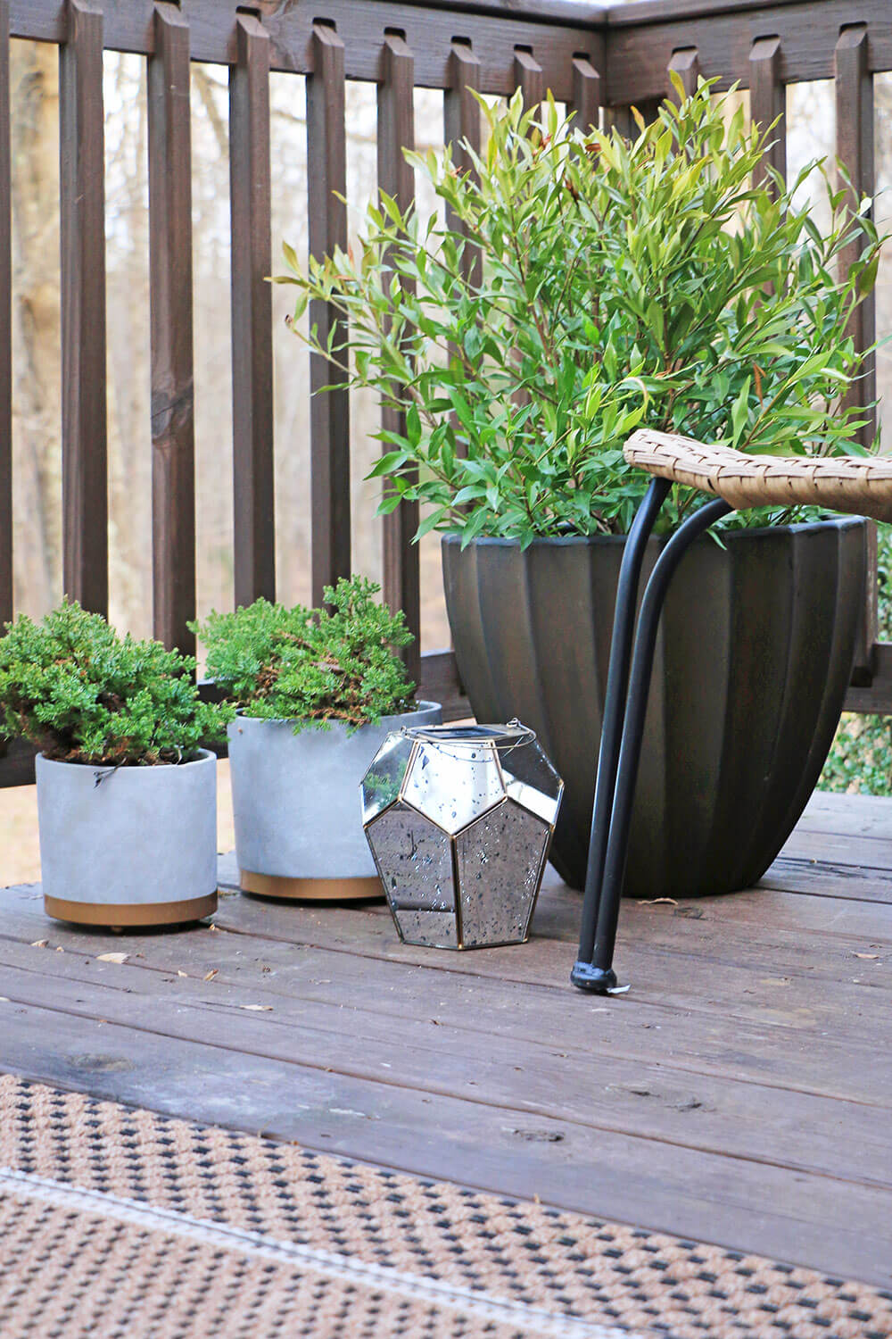 Planterswithevergreens Home Made by Carmona