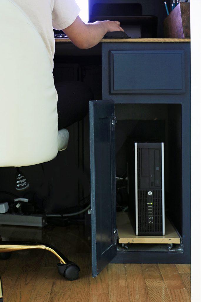 cabinet base to hide PC