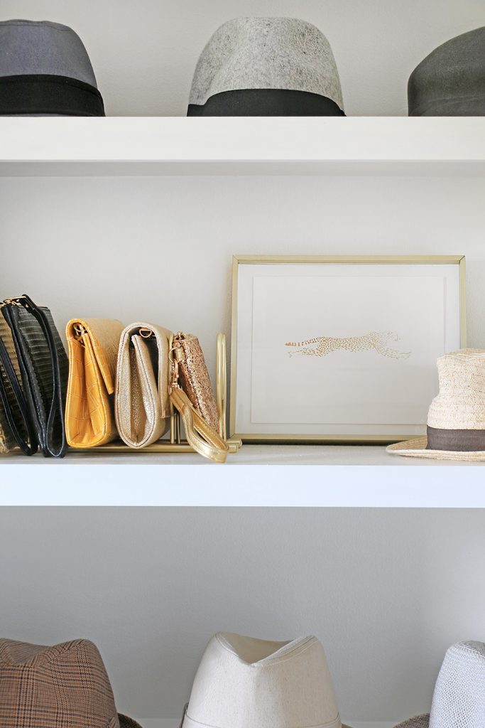 Hat storage and purse storage