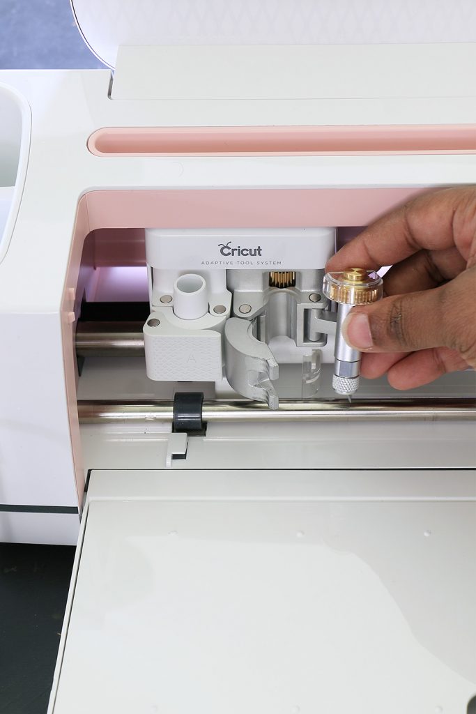 Cricut maker with knife blade