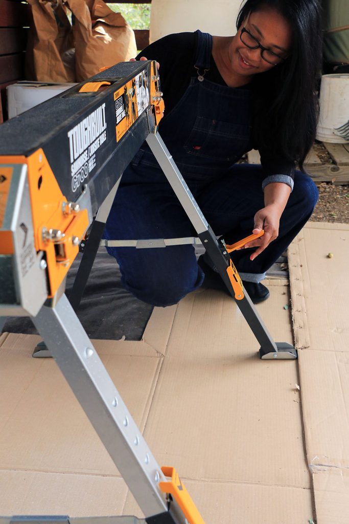 jobsite table sawhorse