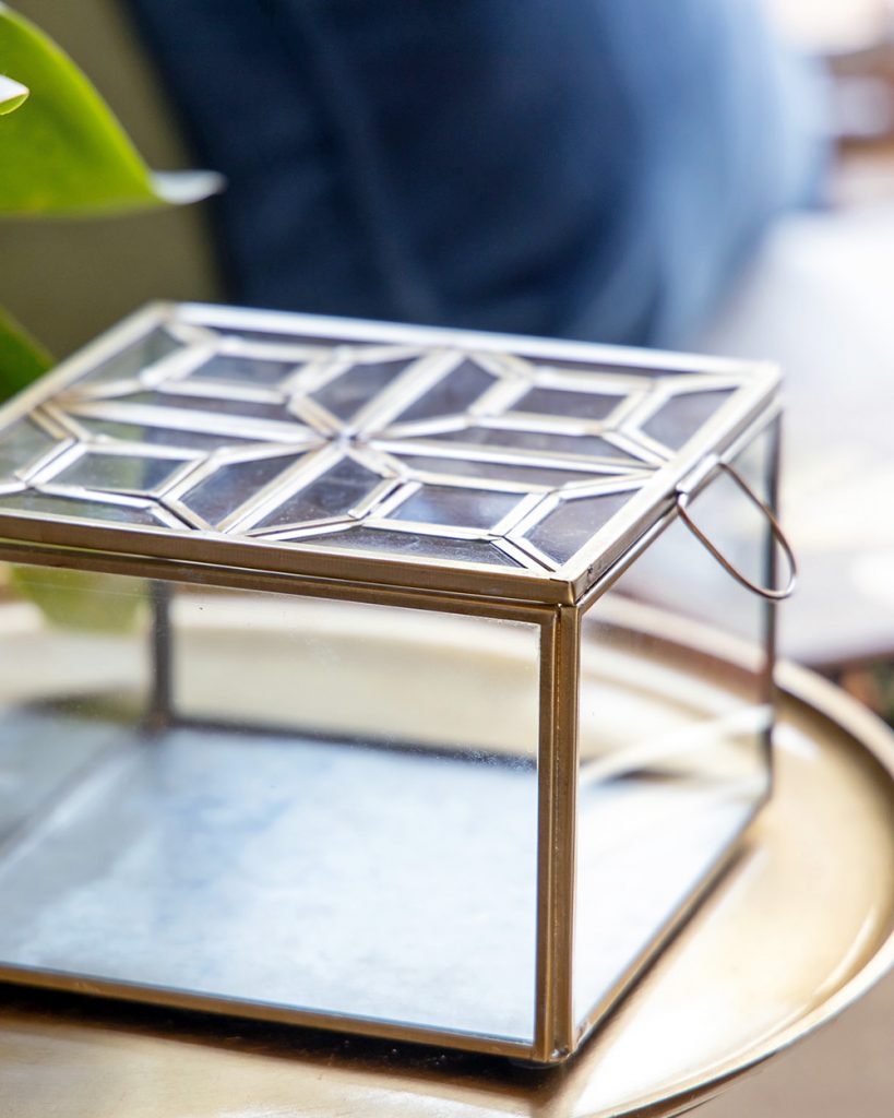 glass decorative box
