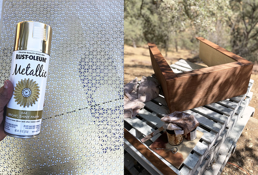 heater cover in progress