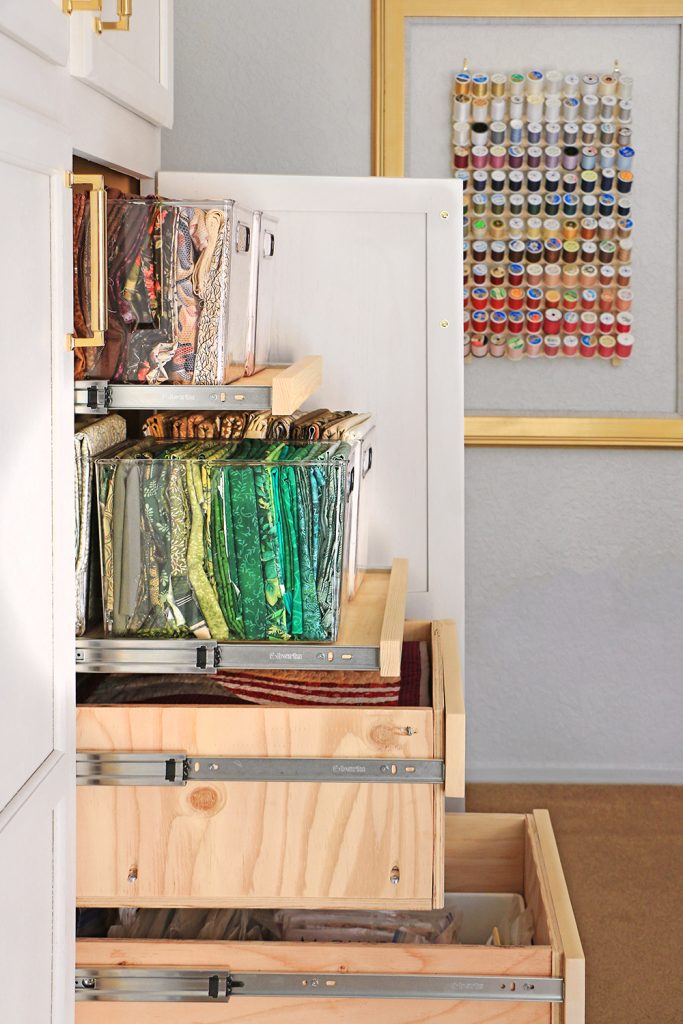 diy drawers inside pantry