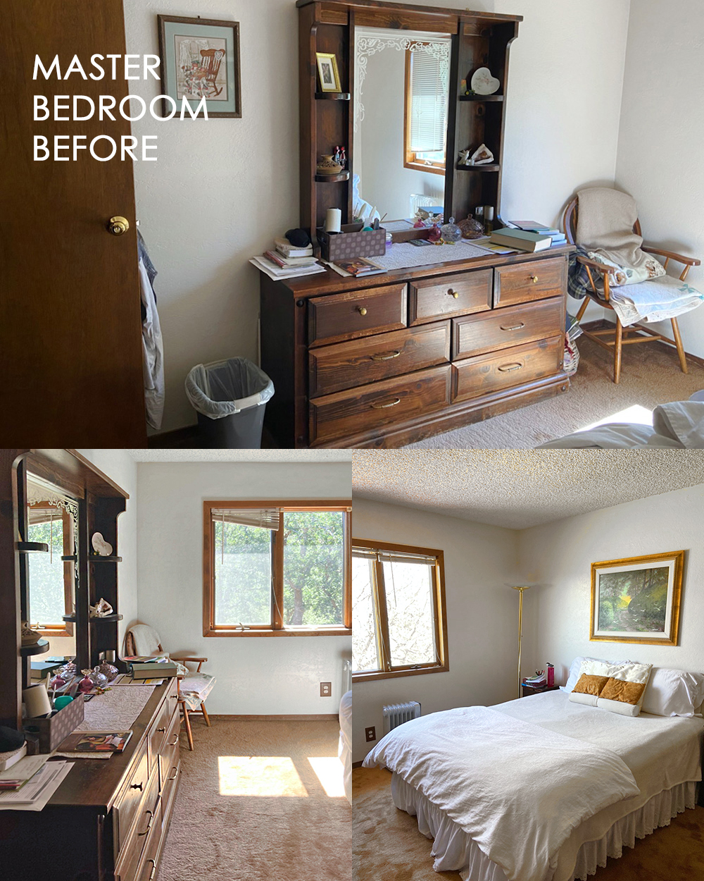 Master bedroom before