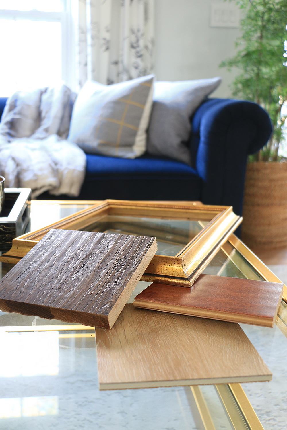 Wood flooring samples