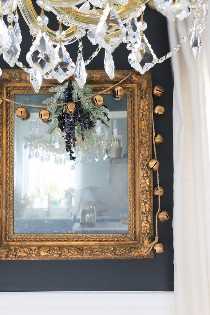 garland spray bells and mirror