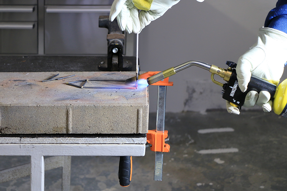 Brazing metal