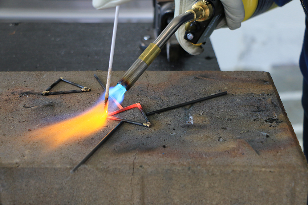 Torch brazing rods