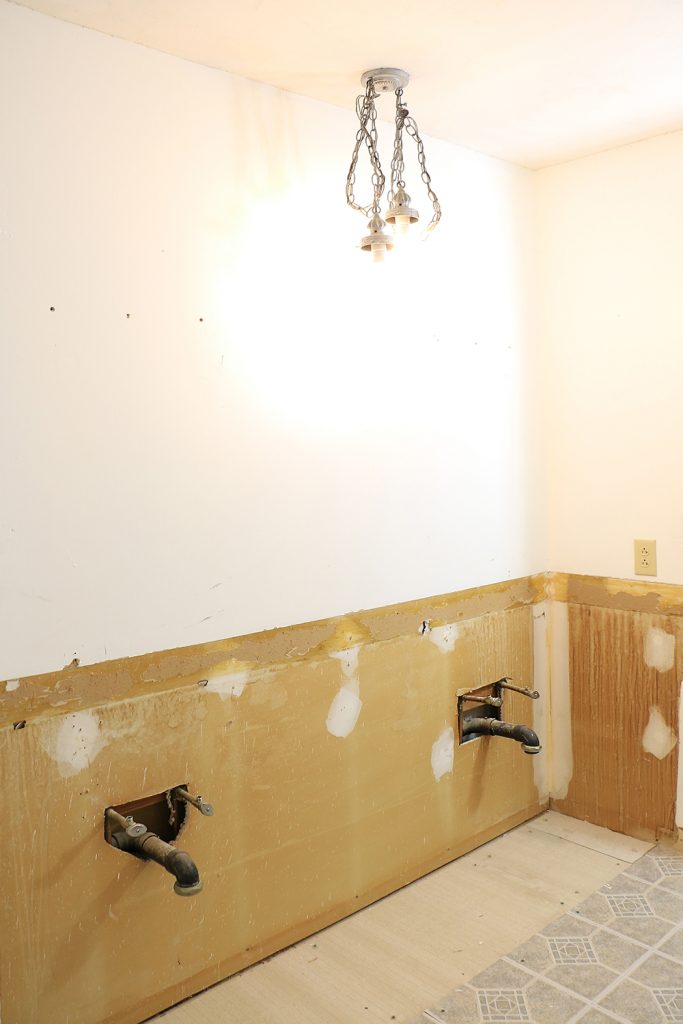Bathroom demolition