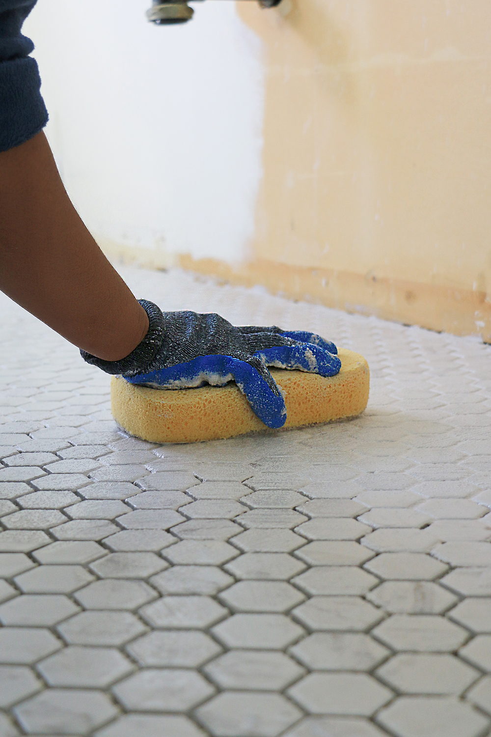 tiling floor
