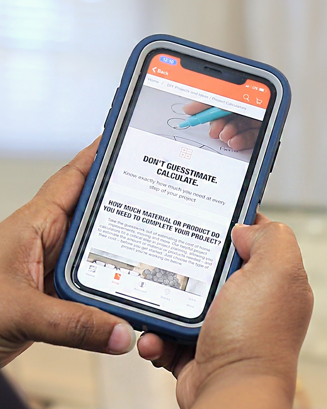The Home Depot app