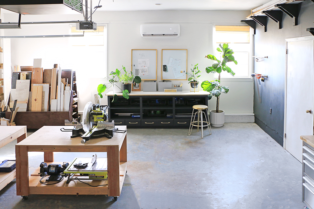 garage workshop styled