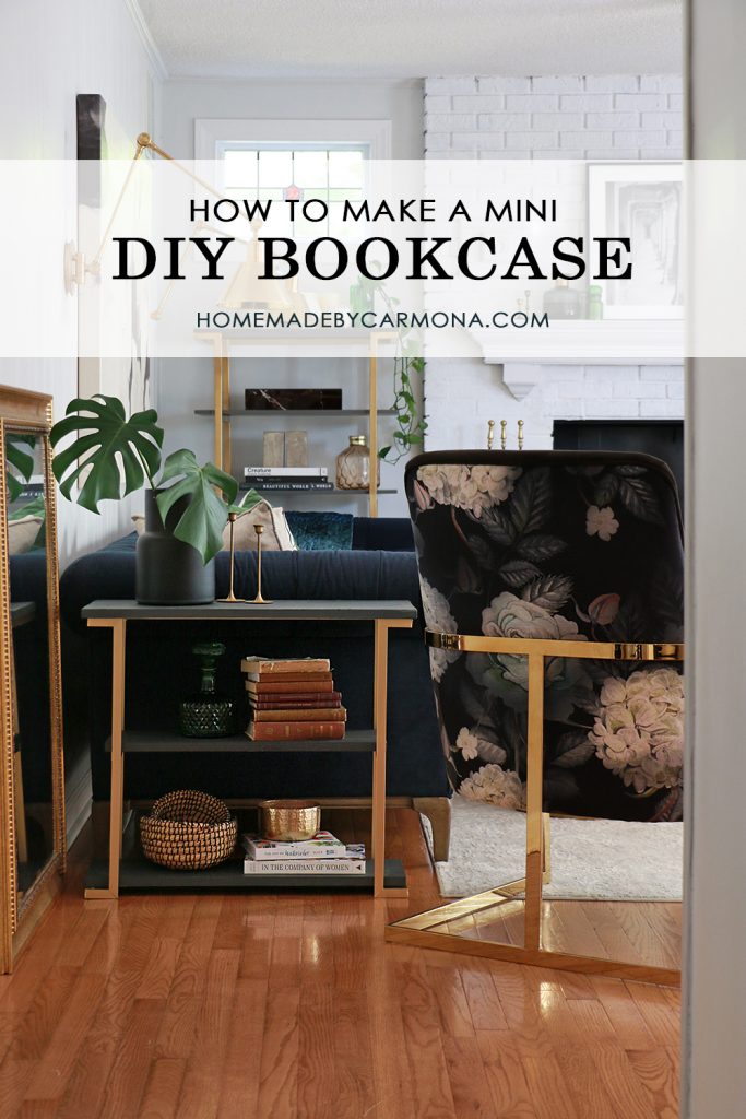 stylish metal diy bookcase
