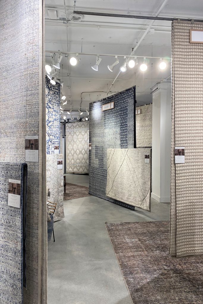Loloi Rugs showroom