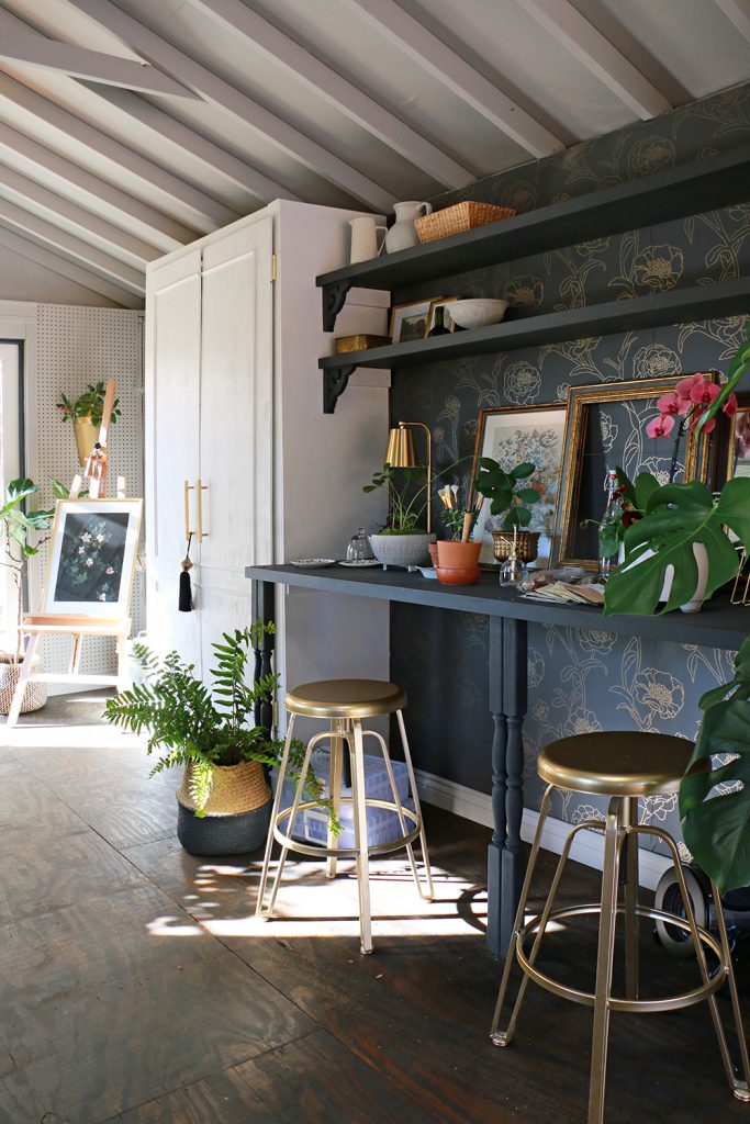 she shed and garden house