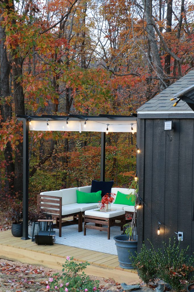 outdoor deck