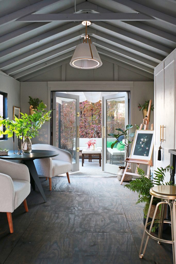 she shed remodel